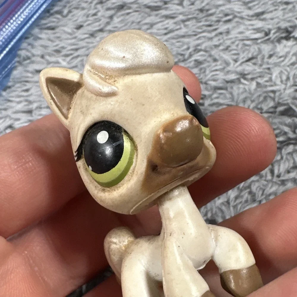 HORSE #739 - Littlest Pet Shop - Hasbro LPS Vintage Figure Toy Dirty